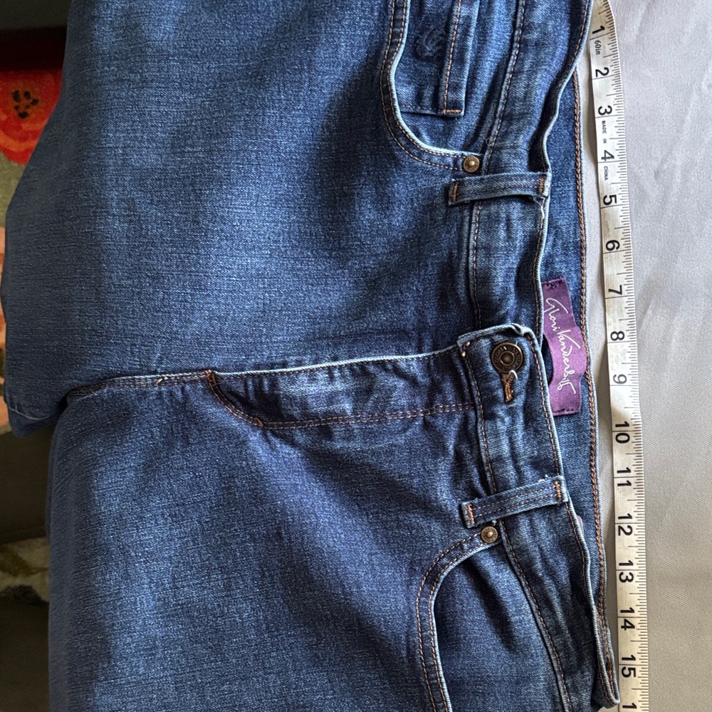 Gloria Vanderbilt High Rise Blue Jeans